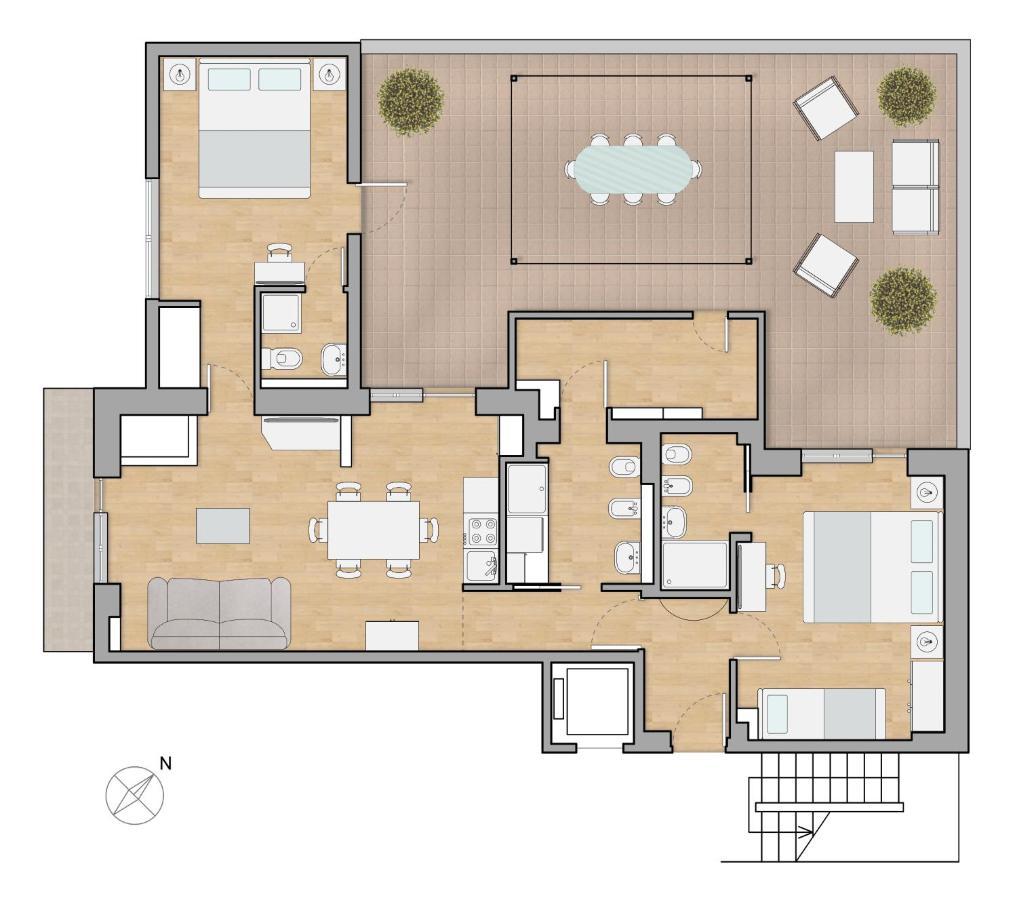 Guardabassi Collection - Vatican Luxury Terrace By Varental Roma Ngoại thất bức ảnh